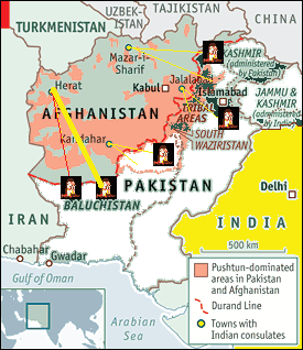 Indian intelligence network in Afghanistan 